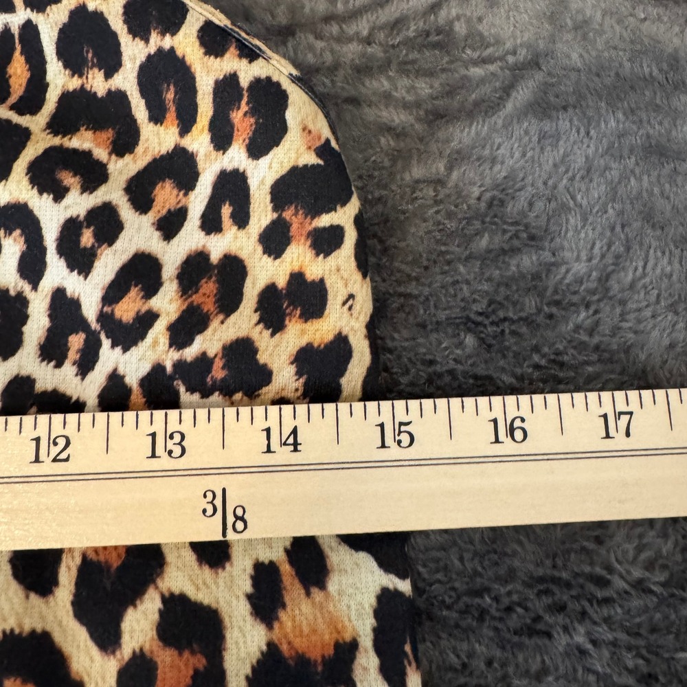 Zara‎ Trafaluc Leopard Print Mini Dress Spaghetti Strap Animal Print Brown Small - Picture 5 of 6